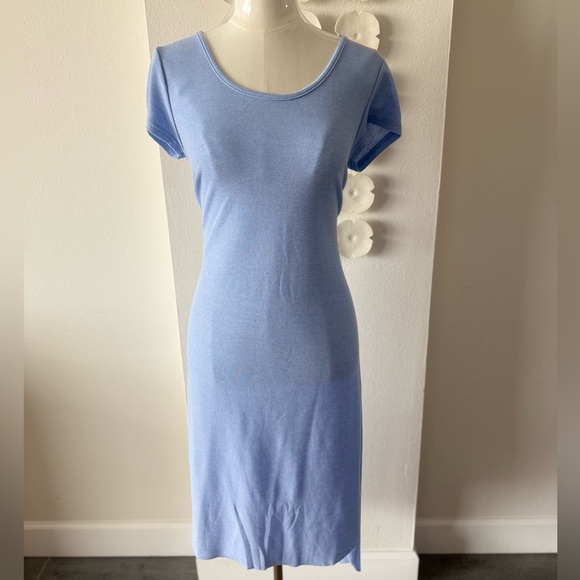 Naiba Blue T-Shirt Dress – One Size (Fits 12–14) - Picture 1 of 8